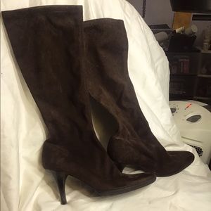 Knee high side boots size 10